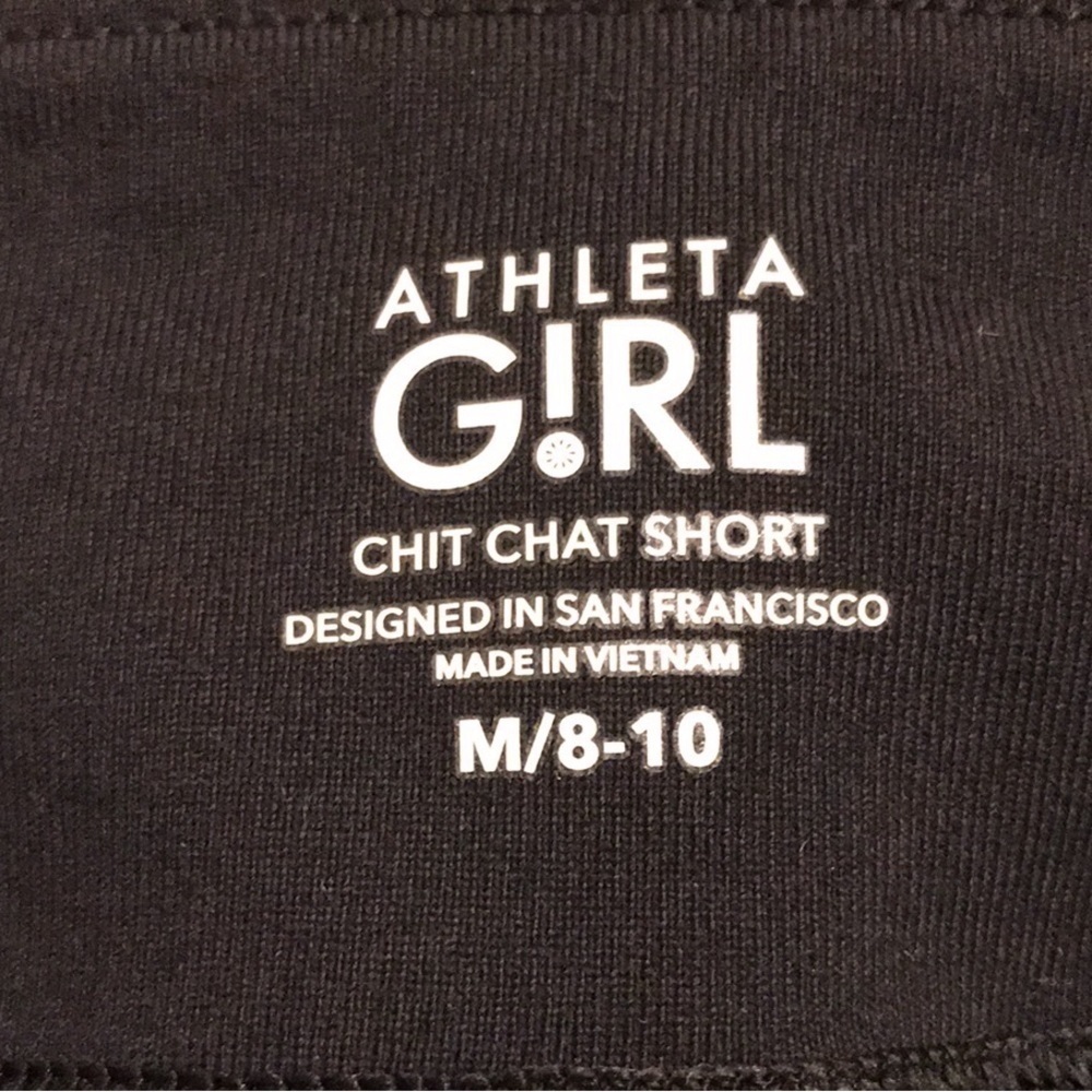ATHLETA GIRL Chit Chat Shorts Black - Picture 5 of 5